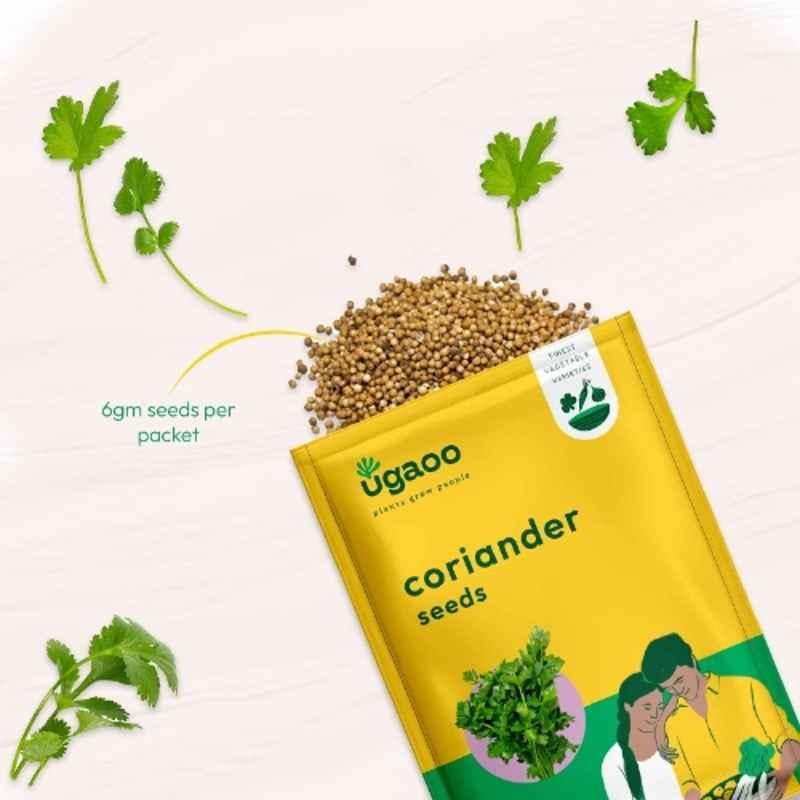 Ugaoo 6g Vegetable Coriander Seeds, NUVSO146 - Image 2