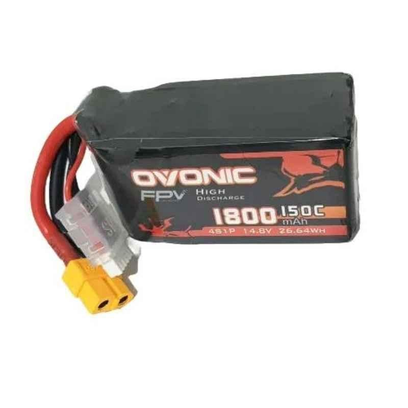 Ovonic 1800mAh 150C 4S1P 14.8V LiPo Battery with XT60 Plug for RC FPV Racing Drone Quadcopter, IRS2412170874 - Image 2
