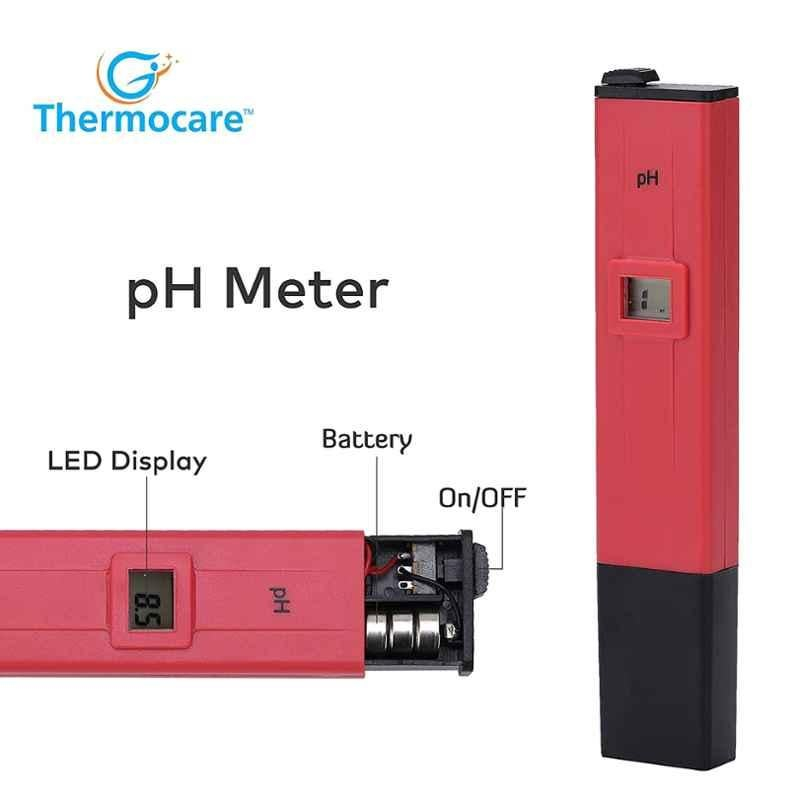 Thermocare 0-14 Pocket Sized pH Meter for Water Purity, pH-107 - Image 5