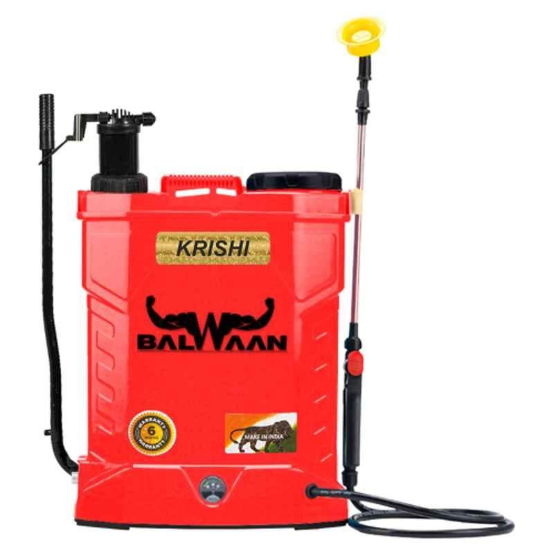Balwaan BS-21 20L 12V 2in 1 Battery & Hand Operated Knapsack Sprayer