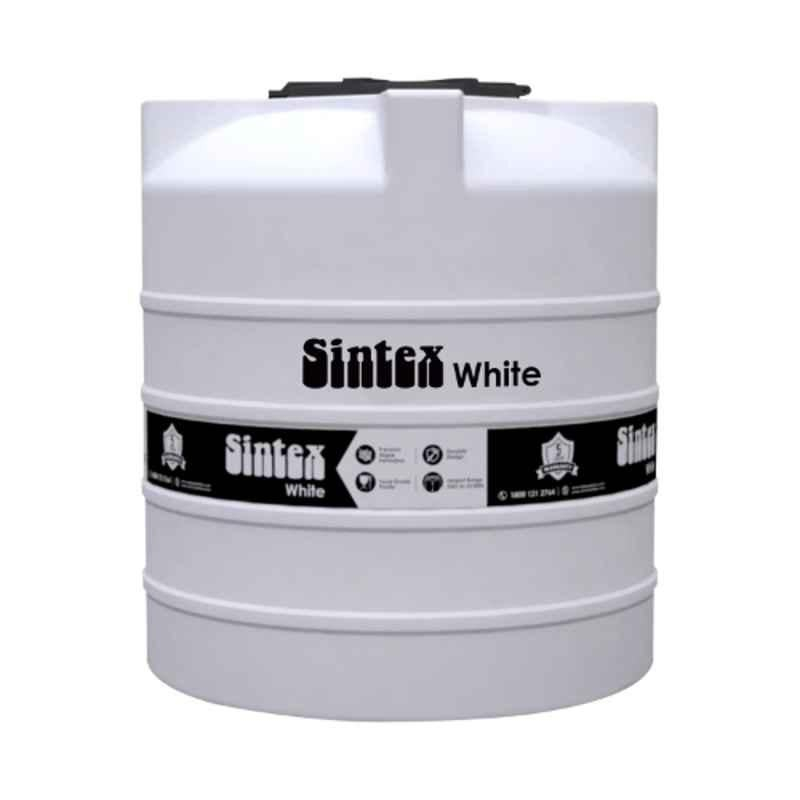 Sintex 25000 Litre White Double Layer Roto Moulded Water Storage Tank, CCWS-2500-01-DW-WHITE