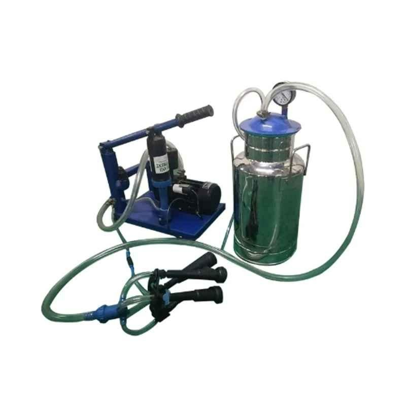 VSAN Agro 2-in-1 10 Litre Stainless Steel Milking Machine with Single Bucket