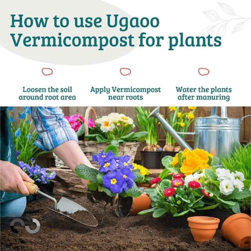 Ugaoo 10kg Organic Vermicompost for All Plants, NUSM0026 - Image 5