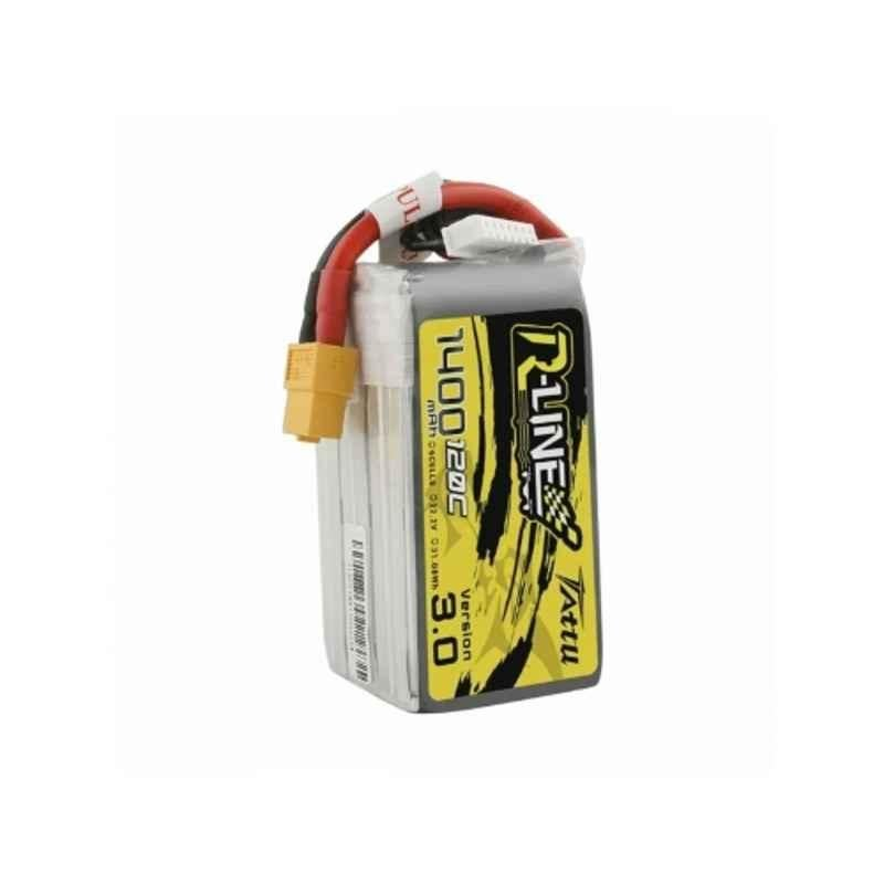 Tattu R-LINE V3.0 1400mAh 120C 22.2V 6S1P Lithium Polymer Battery with XT60 Plug for FPV Racing Drone, IRS2412647320 - Image 2