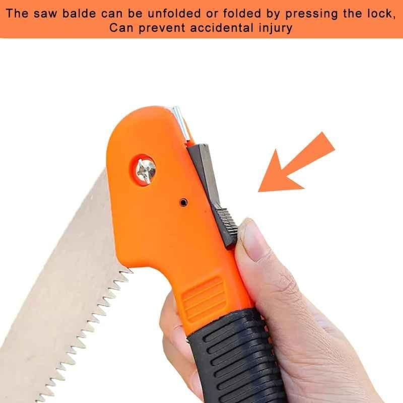 Implemental 16 inch Carbon Steel Folding Pruner Cutter with Lock, BKJAGAN1223 - Image 3