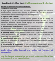 BIO FERTILIZER || OH -GLOW AGRI (HIGHLY CONCENTRATED) - 5 Lit. || ORGANIC HARVESTER - Image 5